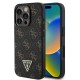 Apple iPhone 16 Pro Max Kılıf Guess Orjinal Lisanslı PU Deri 4G Desenli Üçgen Logolu Kapak Apple iPhone 16 Pro Max Kılıf Guess Orjinal Lisanslı PU Deri 4G Desenli Üçgen Logolu Kapak