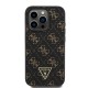 Apple iPhone 16 Pro Max Kılıf Guess Orjinal Lisanslı PU Deri 4G Desenli Üçgen Logolu Kapak Apple iPhone 16 Pro Max Kılıf Guess Orjinal Lisanslı PU Deri 4G Desenli Üçgen Logolu Kapak