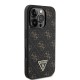 Apple iPhone 16 Pro Max Kılıf Guess Orjinal Lisanslı PU Deri 4G Desenli Üçgen Logolu Kapak Apple iPhone 16 Pro Max Kılıf Guess Orjinal Lisanslı PU Deri 4G Desenli Üçgen Logolu Kapak