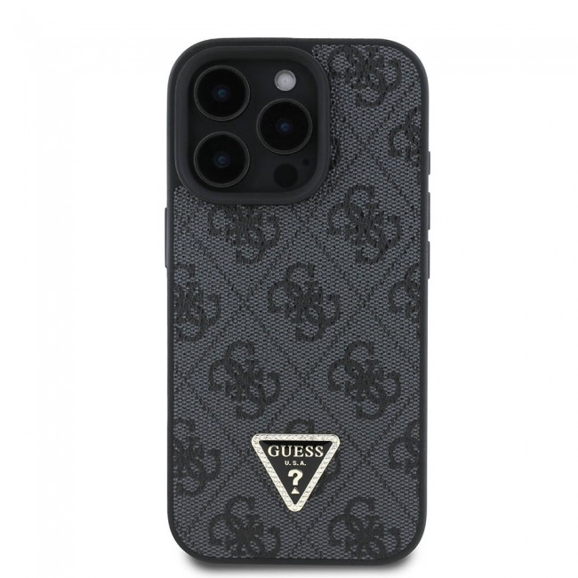Apple iPhone 16 Pro Max Kılıf Guess Orjinal Lisanslı PU Deri Taşlı Metal Üçgen Logolu Çapraz Vücut Askılı 4G Desenli Kapak Apple iPhone 16 Pro Max Kılıf Guess Orjinal Lisanslı PU Deri Taşlı Metal Üçgen Logolu Çapraz Vücut Askılı 4G Desenli Kapak