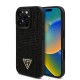 Apple iPhone 16 Pro Max Kılıf Guess Orjinal Lisanslı Taşlı Arka Yüzey Üçgen Logolu Kapak Apple iPhone 16 Pro Max Kılıf Guess Orjinal Lisanslı Taşlı Arka Yüzey Üçgen Logolu Kapak
