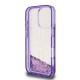 Apple iPhone 16 Pro Max Kılıf Guess Orjinal Lisanslı Transparan Sıvılı Simli Altın Çizgili Kapak Apple iPhone 16 Pro Max Kılıf Guess Orjinal Lisanslı Transparan Sıvılı Simli Altın Çizgili Kapak