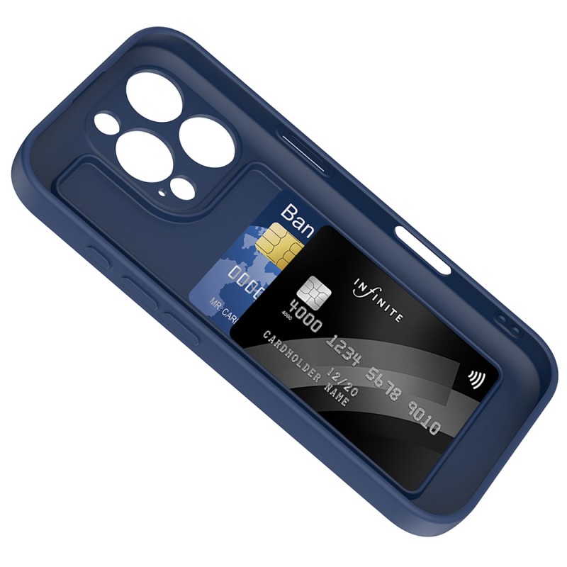 Bal-z Apple iPhone 16 Pro Max Kılıf Kamera Korumalı Kartlık Hazneli Zore Vitra Kapak