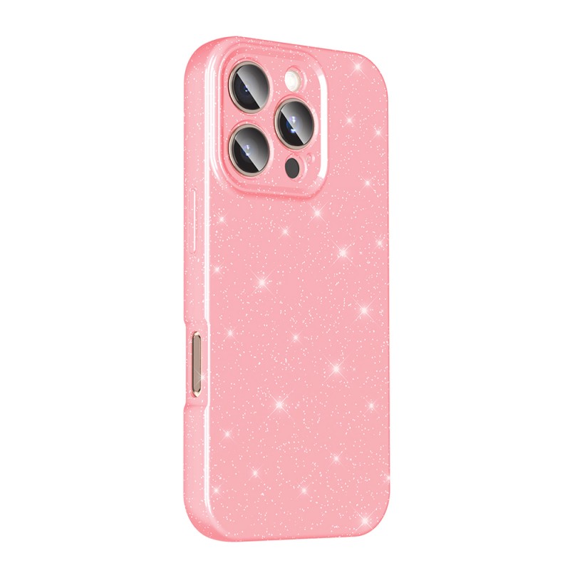 Bal-z Apple iPhone 16 Pro Max Kılıf Kamera Korumalı Simli Lüks Zore Koton Kapak