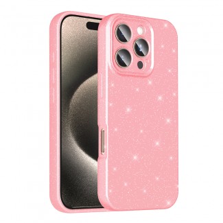Apple iPhone 16 Pro Max Kılıf Kamera Korumalı Simli Lüks Zore Koton Kapak Apple iPhone 16 Pro Max Kılıf Kamera Korumalı Simli Lüks Zore Koton Kapak