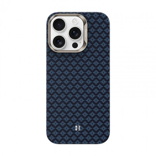 Apple iPhone 16 Pro Max Kılıf M-Safe Şarj Özellikli Benks ArmorAir ArmorGrid Serisi Kevlar Kapak Apple iPhone 16 Pro Max Kılıf M-Safe Şarj Özellikli Benks ArmorAir ArmorGrid Serisi Kevlar Kapak