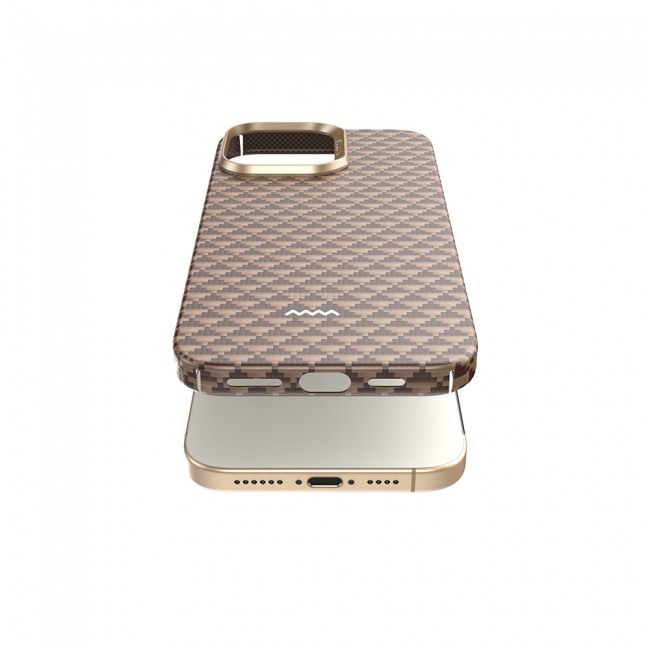 Apple iPhone 16 Pro Max Kılıf M-safe Şarj Özellikli Raptic Aramid Skin Origin Serisi Kapak Apple iPhone 16 Pro Max Kılıf M-safe Şarj Özellikli Raptic Aramid Skin Origin Serisi Kapak