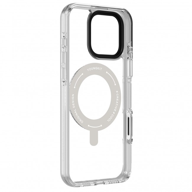 Apple iPhone 16 Pro Max Kılıf M-safe Şarj Özellikli Standlı Aksiyon Butonlu Youngkit Pivot Serisi Kapak Apple iPhone 16 Pro Max Kılıf M-safe Şarj Özellikli Standlı Aksiyon Butonlu Youngkit Pivot Serisi Kapak