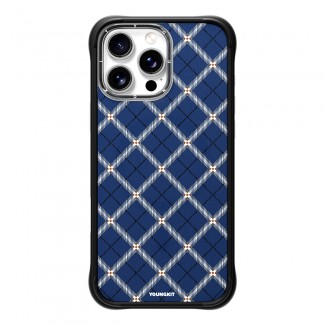 Apple iPhone 16 Pro Max Kılıf M-safe Şarj Özellikli Youngkit Argyle Serisi Kapak Apple iPhone 16 Pro Max Kılıf M-safe Şarj Özellikli Youngkit Argyle Serisi Kapak