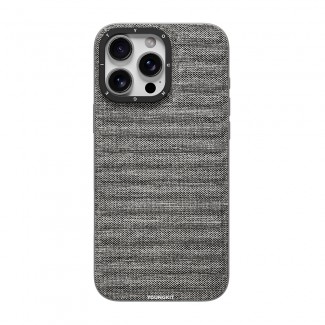 Apple iPhone 16 Pro Max Kılıf M-safe Şarj Özellikli Youngkit Canvas Serisi Kapak Apple iPhone 16 Pro Max Kılıf M-safe Şarj Özellikli Youngkit Canvas Serisi Kapak