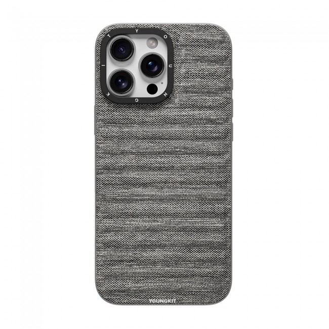 Apple iPhone 16 Pro Max Kılıf M-safe Şarj Özellikli Youngkit Canvas Serisi Kapak Apple iPhone 16 Pro Max Kılıf M-safe Şarj Özellikli Youngkit Canvas Serisi Kapak