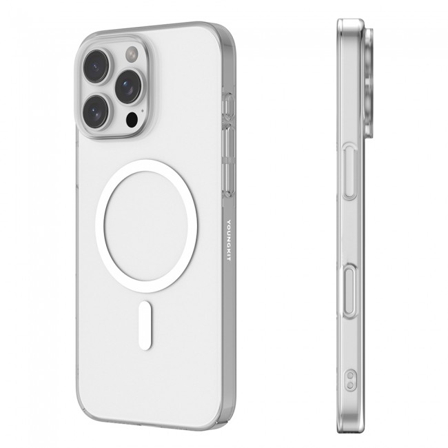 Apple iPhone 16 Pro Max Kılıf M-safe Şarj Özellikli Youngkit High Definition Serisi Kapak Apple iPhone 16 Pro Max Kılıf M-safe Şarj Özellikli Youngkit High Definition Serisi Kapak