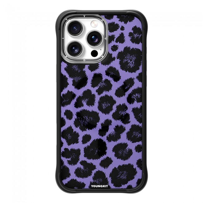 Apple iPhone 16 Pro Max Kılıf M-safe Şarj Özellikli Youngkit Leopard Serisi Kapak Apple iPhone 16 Pro Max Kılıf M-safe Şarj Özellikli Youngkit Leopard Serisi Kapak