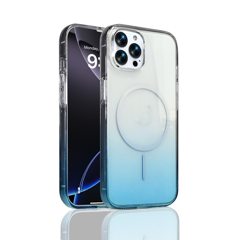 Bal-z Apple iPhone 16 Pro Max Kılıf M-Safe Şarj Özellikli  Septik Silikon Kapak