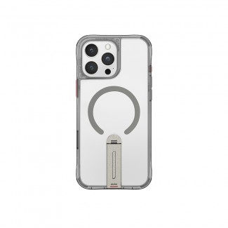Apple iPhone 16 Pro Max Kılıf M-safe Şarj Özellikli 360 Derece Dönebilen Standlı Skinarma Helix Kapak Apple iPhone 16 Pro Max Kılıf M-safe Şarj Özellikli 360 Derece Dönebilen Standlı Skinarma Helix Kapak