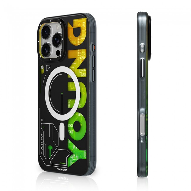 Apple iPhone 16 Pro Max Kılıf Magsafe Şarj Özellikli Airbagli Çift Katmanlı Youngkit Future Serisi Kapak Apple iPhone 16 Pro Max Kılıf Magsafe Şarj Özellikli Airbagli Çift Katmanlı Youngkit Future Serisi Kapak