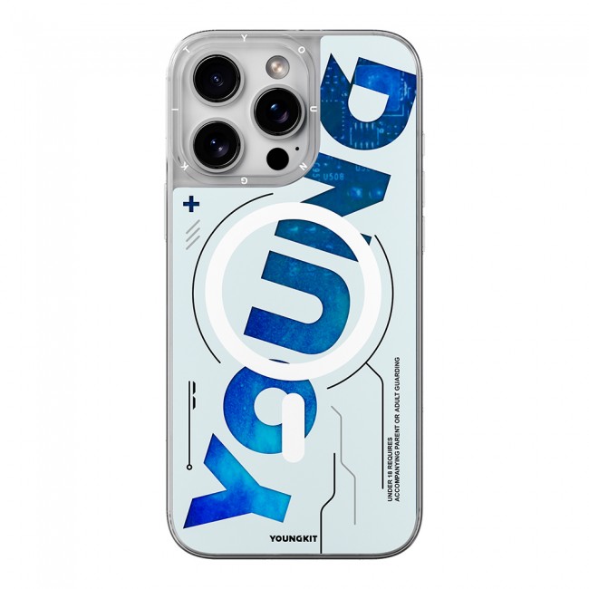 Apple iPhone 16 Pro Max Kılıf Magsafe Şarj Özellikli Airbagli Çift Katmanlı Youngkit Future Streamer Serisi Kapak Apple iPhone 16 Pro Max Kılıf Magsafe Şarj Özellikli Airbagli Çift Katmanlı Youngkit Future Streamer Serisi Kapak