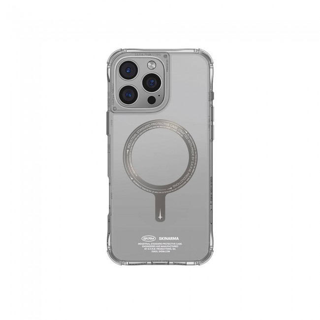 Apple iPhone 16 Pro Max Kılıf Magsafe Şarj Özellikli Airbagli Şeffaf SkinArma Saido Prime Kapak Apple iPhone 16 Pro Max Kılıf Magsafe Şarj Özellikli Airbagli Şeffaf SkinArma Saido Prime Kapak