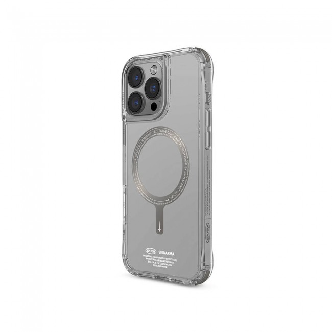 Apple iPhone 16 Pro Max Kılıf Magsafe Şarj Özellikli Airbagli Şeffaf SkinArma Saido Prime Kapak Apple iPhone 16 Pro Max Kılıf Magsafe Şarj Özellikli Airbagli Şeffaf SkinArma Saido Prime Kapak
