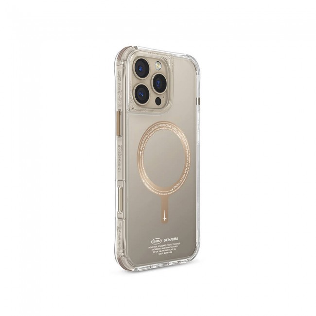 Apple iPhone 16 Pro Max Kılıf Magsafe Şarj Özellikli Airbagli Şeffaf SkinArma Saido Prime Kapak Apple iPhone 16 Pro Max Kılıf Magsafe Şarj Özellikli Airbagli Şeffaf SkinArma Saido Prime Kapak