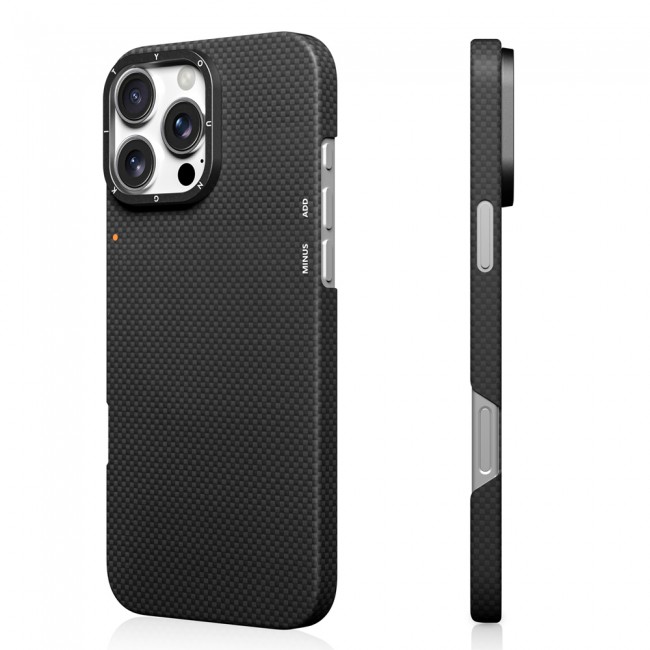 Apple iPhone 16 Pro Max Kılıf Magsafe Şarj Özellikli Aramid Fiber Youngkit 1500D Kevlar Extreme Wing Serisi Kapak Apple iPhone 16 Pro Max Kılıf Magsafe Şarj Özellikli Aramid Fiber Youngkit 1500D Kevlar Extreme Wing Serisi Kapak