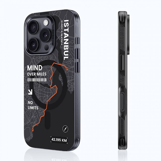 Apple iPhone 16 Pro Max Kılıf Magsafe Şarj Özellikli Benks City Serisi Kapak Apple iPhone 16 Pro Max Kılıf Magsafe Şarj Özellikli Benks City Serisi Kapak