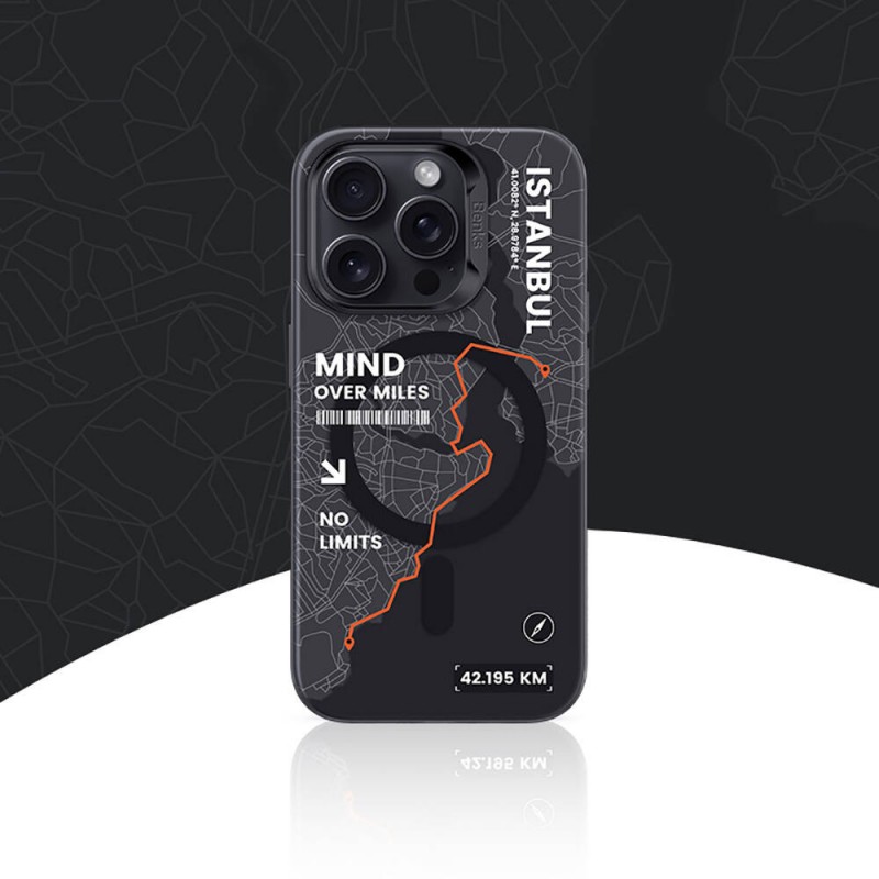 Bal-z Apple iPhone 16 Pro Max Kılıf M-safe Şarj Özellikli Benks City Serisi Kapak