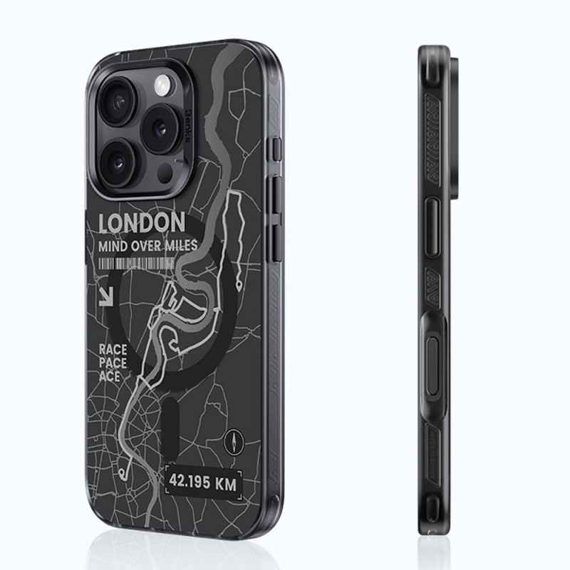 Bal-z Apple iPhone 16 Pro Max Kılıf M-safe Şarj Özellikli Benks City Serisi Kapak