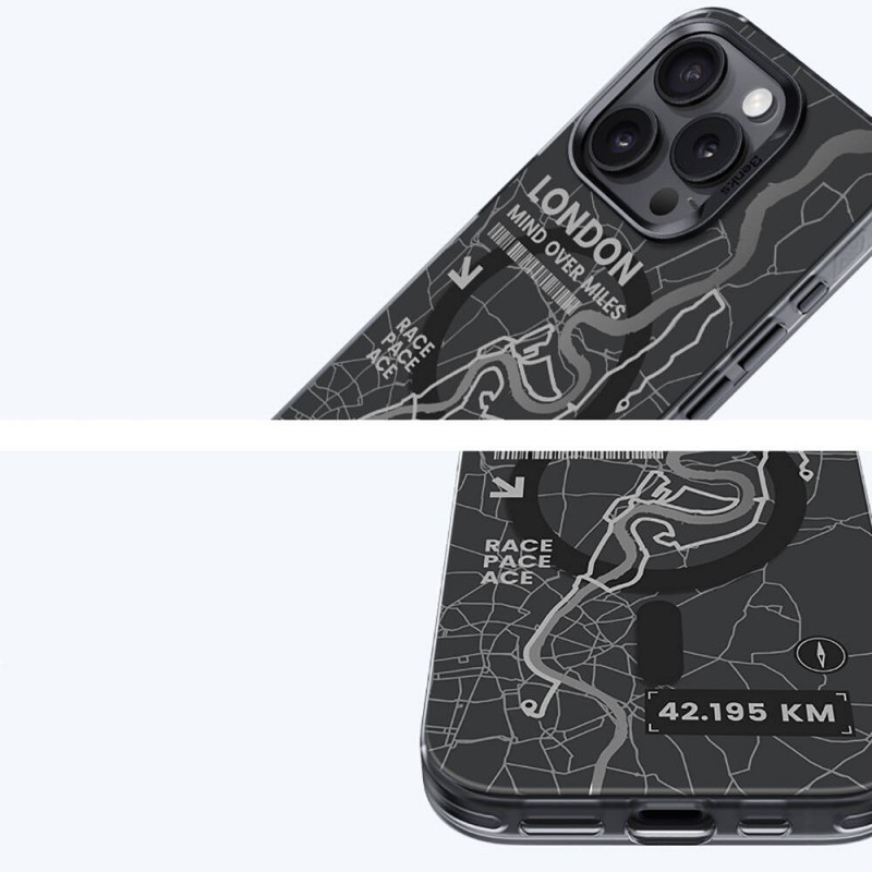 Bal-z Apple iPhone 16 Pro Max Kılıf M-safe Şarj Özellikli Benks City Serisi Kapak