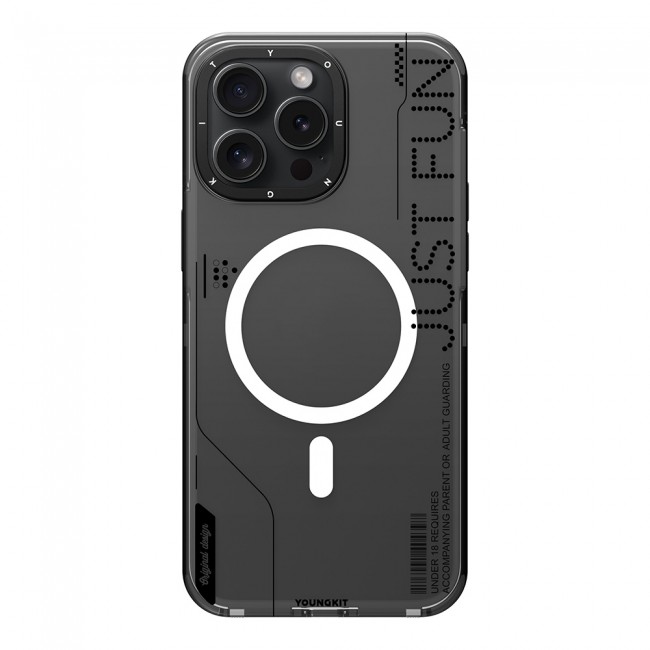 Apple iPhone 16 Pro Max Kılıf Magsafe Şarj Özellikli Çıkarılabilir Arka Yüzeyli Youngkit Mecha Kapak Apple iPhone 16 Pro Max Kılıf Magsafe Şarj Özellikli Çıkarılabilir Arka Yüzeyli Youngkit Mecha Kapak