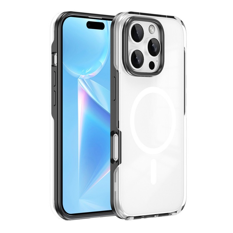 Bal-z Apple iPhone 16 Pro Max Kılıf M-safe Şarj Özellikli Çıkarılabilir Arka Yüzeyli Zore Polar Kapak