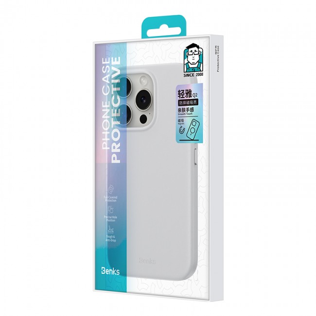 Apple iPhone 16 Pro Max Kılıf Magsafe Şarj Özellikli Çizilmeye Dayanıklı Benks VitaPro Serisi PU Deri Kapak Apple iPhone 16 Pro Max Kılıf Magsafe Şarj Özellikli Çizilmeye Dayanıklı Benks VitaPro Serisi PU Deri Kapak