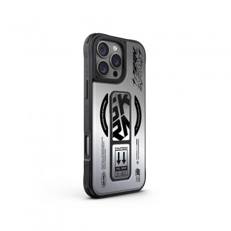 Apple iPhone 16 Pro Max Kılıf M-safe Şarj Özellikli Holografik Tasarımlı Standlı Deri Görünümlü Skinarma Kira Kobai Kapak Apple iPhone 16 Pro Max Kılıf M-safe Şarj Özellikli Holografik Tasarımlı Standlı Deri Görünümlü Skinarma Kira Kobai Kapak