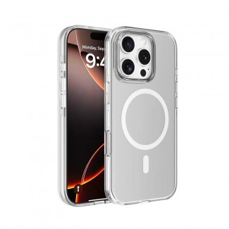Apple iPhone 16 Pro Max Kılıf M-safe Şarj Özellikli Kamera Korumalı Zore Kripto Kapak Apple iPhone 16 Pro Max Kılıf M-safe Şarj Özellikli Kamera Korumalı Zore Kripto Kapak