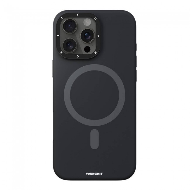 Apple iPhone 16 Pro Max Kılıf Magsafe Şarj Özellikli Kamera Standlı Youngkit Bitty Cream Kapak Apple iPhone 16 Pro Max Kılıf Magsafe Şarj Özellikli Kamera Standlı Youngkit Bitty Cream Kapak