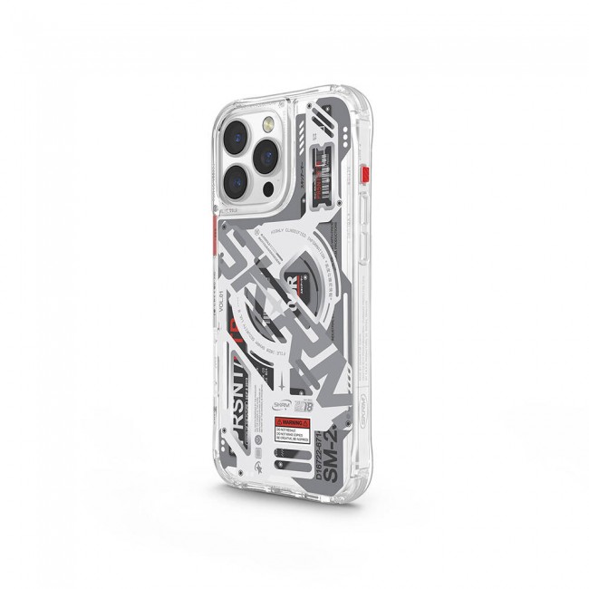 Apple iPhone 16 Pro Max Kılıf Magsafe Şarj Özellikli Katmanlı Makine Temalı SkinArma Ekho Kapak Apple iPhone 16 Pro Max Kılıf Magsafe Şarj Özellikli Katmanlı Makine Temalı SkinArma Ekho Kapak