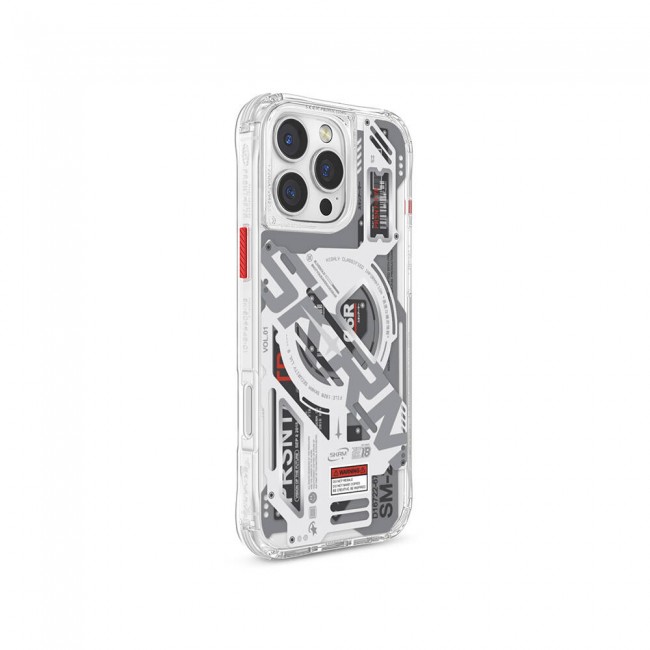 Apple iPhone 16 Pro Max Kılıf Magsafe Şarj Özellikli Katmanlı Makine Temalı SkinArma Ekho Kapak Apple iPhone 16 Pro Max Kılıf Magsafe Şarj Özellikli Katmanlı Makine Temalı SkinArma Ekho Kapak