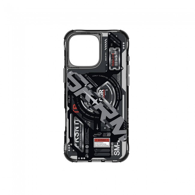 Apple iPhone 16 Pro Max Kılıf Magsafe Şarj Özellikli Katmanlı Makine Temalı SkinArma Ekho Kapak Apple iPhone 16 Pro Max Kılıf Magsafe Şarj Özellikli Katmanlı Makine Temalı SkinArma Ekho Kapak