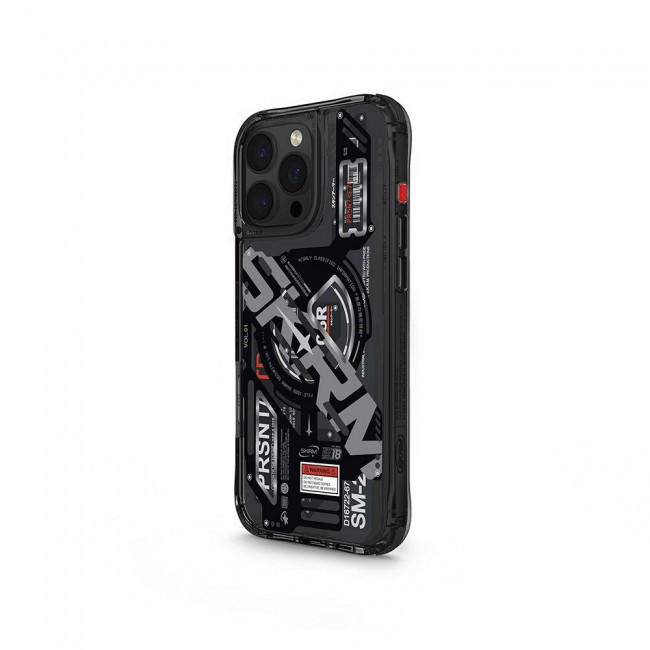 Apple iPhone 16 Pro Max Kılıf Magsafe Şarj Özellikli Katmanlı Makine Temalı SkinArma Ekho Kapak Apple iPhone 16 Pro Max Kılıf Magsafe Şarj Özellikli Katmanlı Makine Temalı SkinArma Ekho Kapak