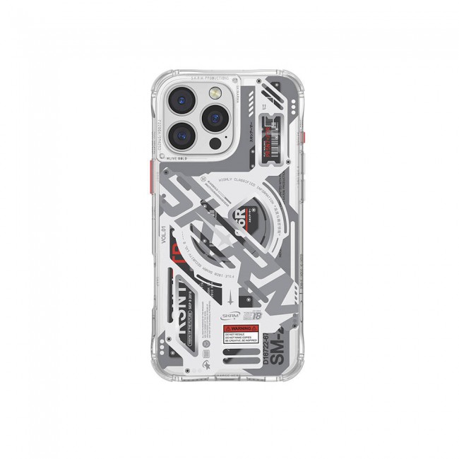 Apple iPhone 16 Pro Max Kılıf Magsafe Şarj Özellikli Katmanlı Makine Temalı SkinArma Ekho Kapak Apple iPhone 16 Pro Max Kılıf Magsafe Şarj Özellikli Katmanlı Makine Temalı SkinArma Ekho Kapak
