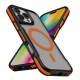 Apple iPhone 16 Pro Max Kılıf Magsafe Şarj Özellikli Renkli Kenar Airbag Şeritli Zore Lamer Kapak Apple iPhone 16 Pro Max Kılıf Magsafe Şarj Özellikli Renkli Kenar Airbag Şeritli Zore Lamer Kapak