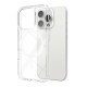Apple iPhone 16 Pro Max Kılıf Magsafe Şarj Özellikli Şeffaf Sert PC Zore Embos Kapak Apple iPhone 16 Pro Max Kılıf Magsafe Şarj Özellikli Şeffaf Sert PC Zore Embos Kapak