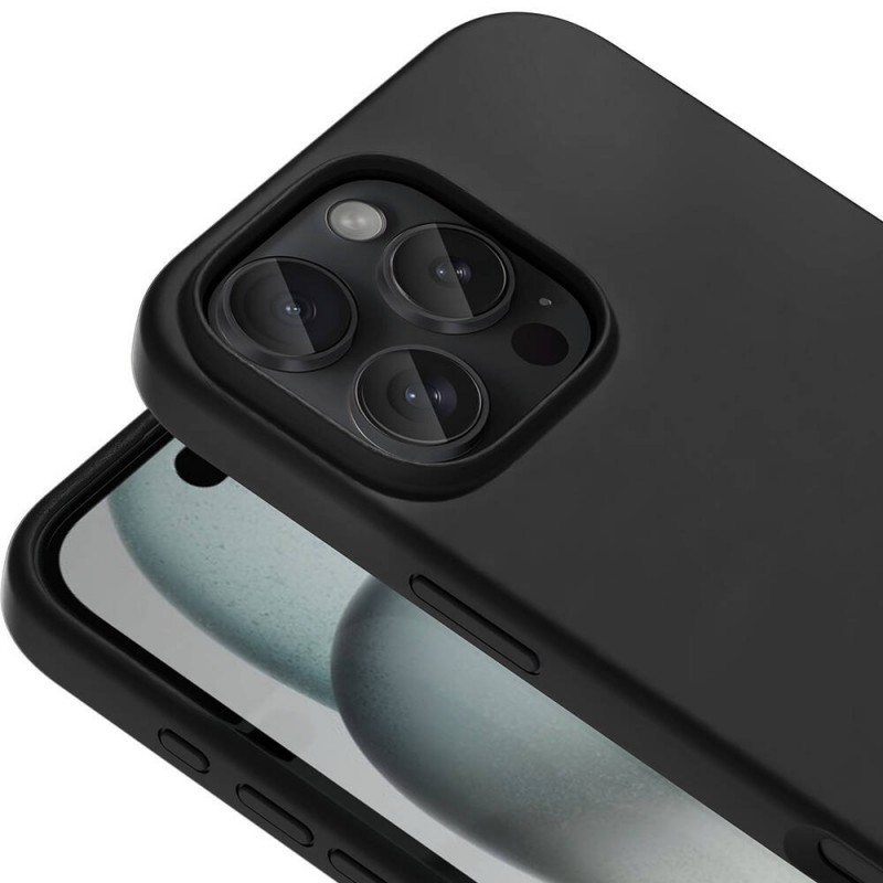 Bal-z Apple iPhone 16 Pro Max Kılıf M-safe Şarj Özellikli Sıvı Teknolojili Silinebilir Sert Zore Kivi Kapak