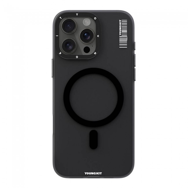 Apple iPhone 16 Pro Max Kılıf Magsafe Şarj Özellikli Youngkit Hidden Sand Serisi Kapak Apple iPhone 16 Pro Max Kılıf Magsafe Şarj Özellikli Youngkit Hidden Sand Serisi Kapak