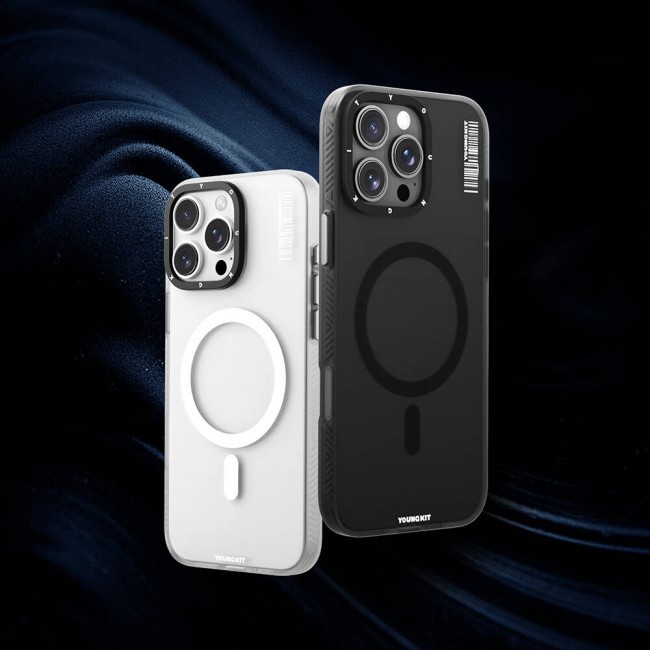 Apple iPhone 16 Pro Max Kılıf Magsafe Şarj Özellikli Youngkit Hidden Sand Serisi Kapak Apple iPhone 16 Pro Max Kılıf Magsafe Şarj Özellikli Youngkit Hidden Sand Serisi Kapak