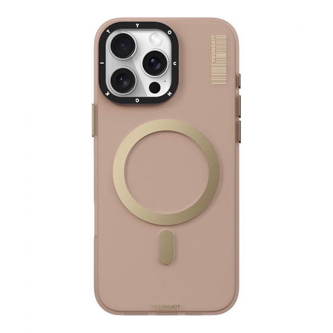 Apple iPhone 16 Pro Max Kılıf Magsafe Şarj Özellikli Youngkit Hidden Sand Serisi Kapak Apple iPhone 16 Pro Max Kılıf Magsafe Şarj Özellikli Youngkit Hidden Sand Serisi Kapak