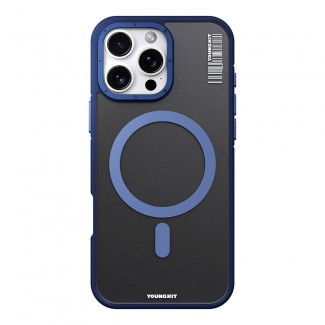 Apple iPhone 16 Pro Max Kılıf M-safe Şarj Özellikli Youngkit Rock Sand Serisi Kapak Apple iPhone 16 Pro Max Kılıf M-safe Şarj Özellikli Youngkit Rock Sand Serisi Kapak
