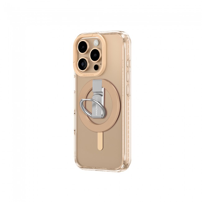 Apple iPhone 16 Pro Max Kılıf Magsafe Şarj Özellikli Yüzük Standlı Amazingthing Titan Pro Serisi Kapak Apple iPhone 16 Pro Max Kılıf Magsafe Şarj Özellikli Yüzük Standlı Amazingthing Titan Pro Serisi Kapak