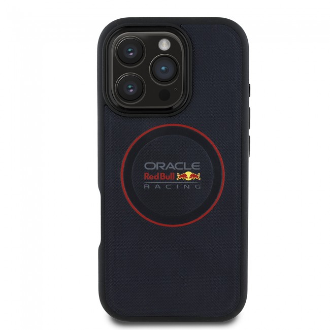 Apple iPhone 16 Pro Max Kılıf Redbull Orjinal Lisanslı Magsafe Şarj Özellikli Kırmızı Halka ve Logo Kabartmalı PU Deri Kapak Apple iPhone 16 Pro Max Kılıf Redbull Orjinal Lisanslı Magsafe Şarj Özellikli Kırmızı Halka ve Logo Kabartmalı PU Deri Kapak