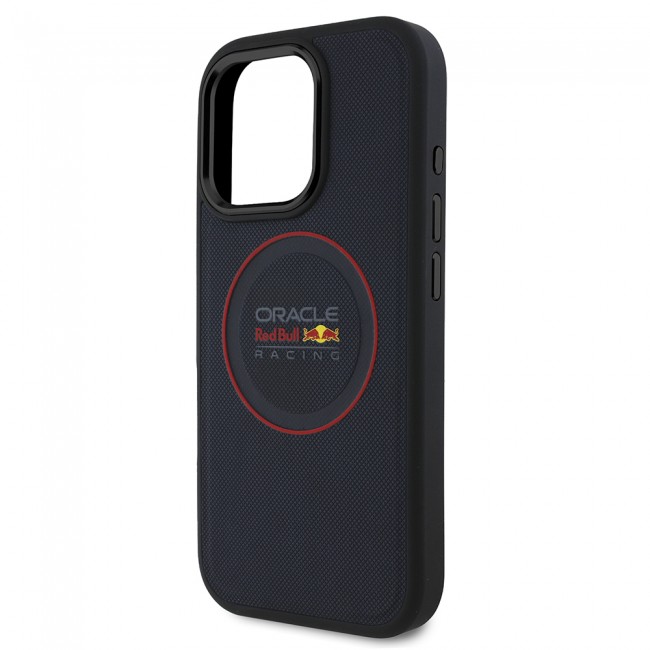 Apple iPhone 16 Pro Max Kılıf Redbull Orjinal Lisanslı Magsafe Şarj Özellikli Kırmızı Halka ve Logo Kabartmalı PU Deri Kapak Apple iPhone 16 Pro Max Kılıf Redbull Orjinal Lisanslı Magsafe Şarj Özellikli Kırmızı Halka ve Logo Kabartmalı PU Deri Kapak